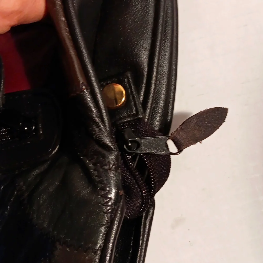 Leather Patchwork Purse